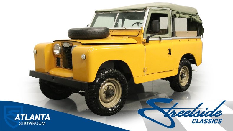 1959 Land Rover Series IIA | Classic Cars for Sale - Streetside Classics