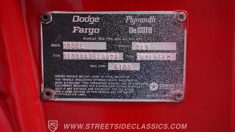 For Sale 1978 Dodge Lil Red Express Stock# 9178-ATL Fullscreen Grid Image 58