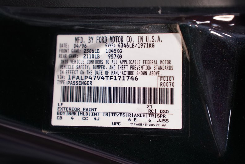 1996 Ford Mustang 66
