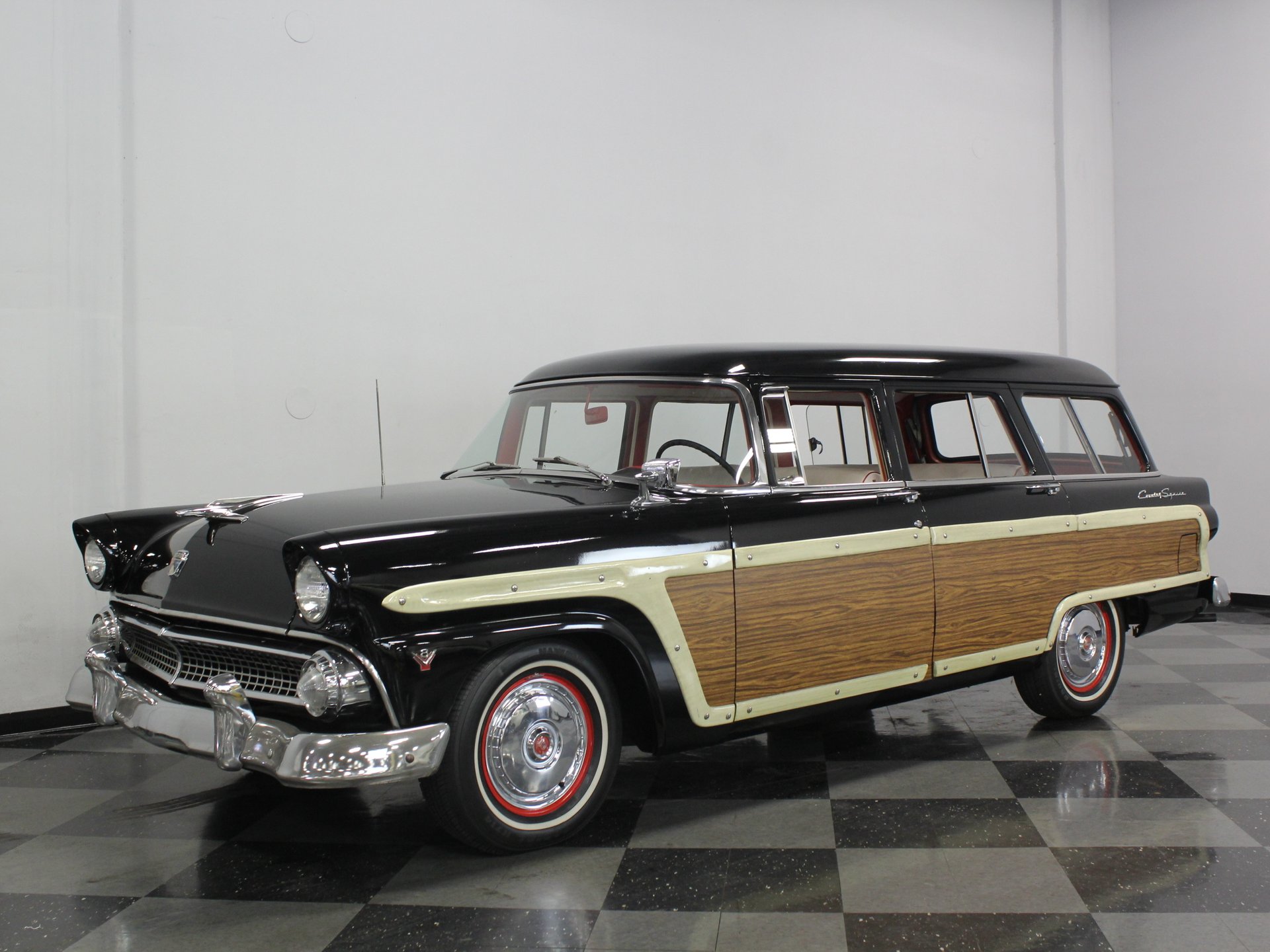 1955 ford country squire station wagon