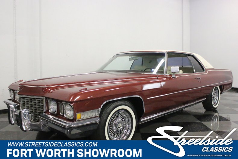 For Sale: 1972 Cadillac Coupe DeVille