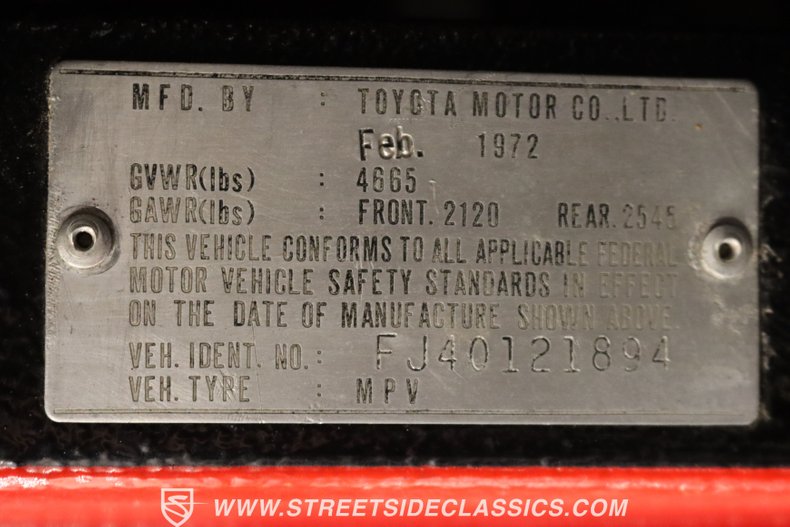 1972 Toyota Land Cruiser 68