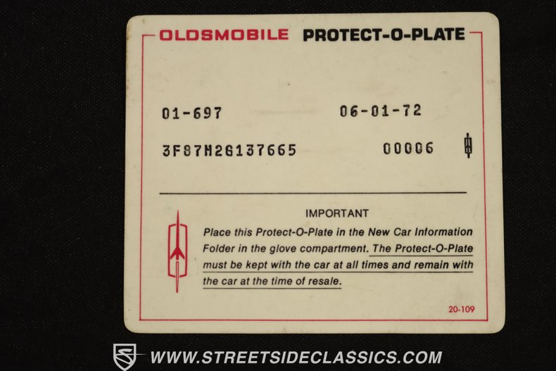 1972 Oldsmobile Cutlass 69