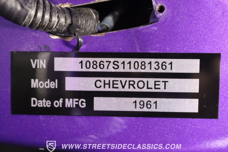 1961 Chevrolet Corvette 63