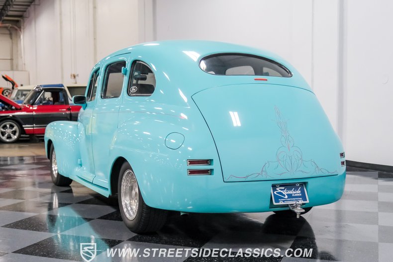 1947 Ford Deluxe Fordor Sedan w/ Trailer 11