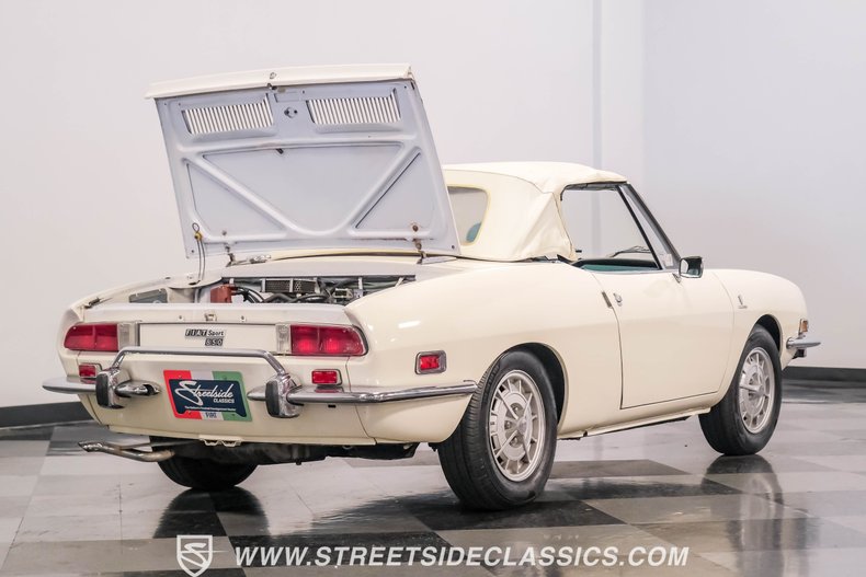 1972 Fiat 850 Sport Spider 27