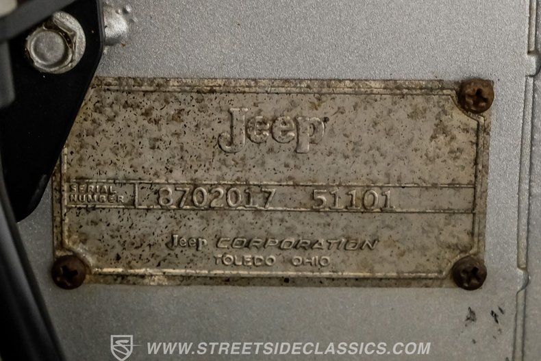 For Sale 1970 Jeep Jeepster Commando Stock# 8055-DFW Fullscreen Grid Image 93