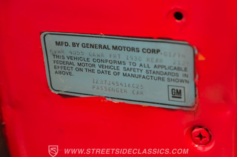 1974 Chevrolet Corvette 91