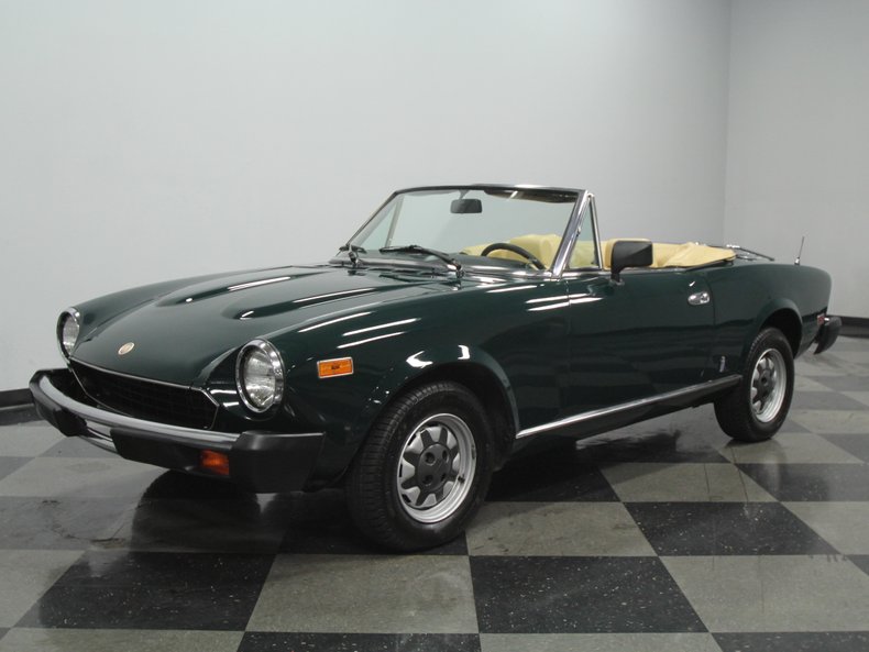 For Sale: 1982 Fiat Spider 2000