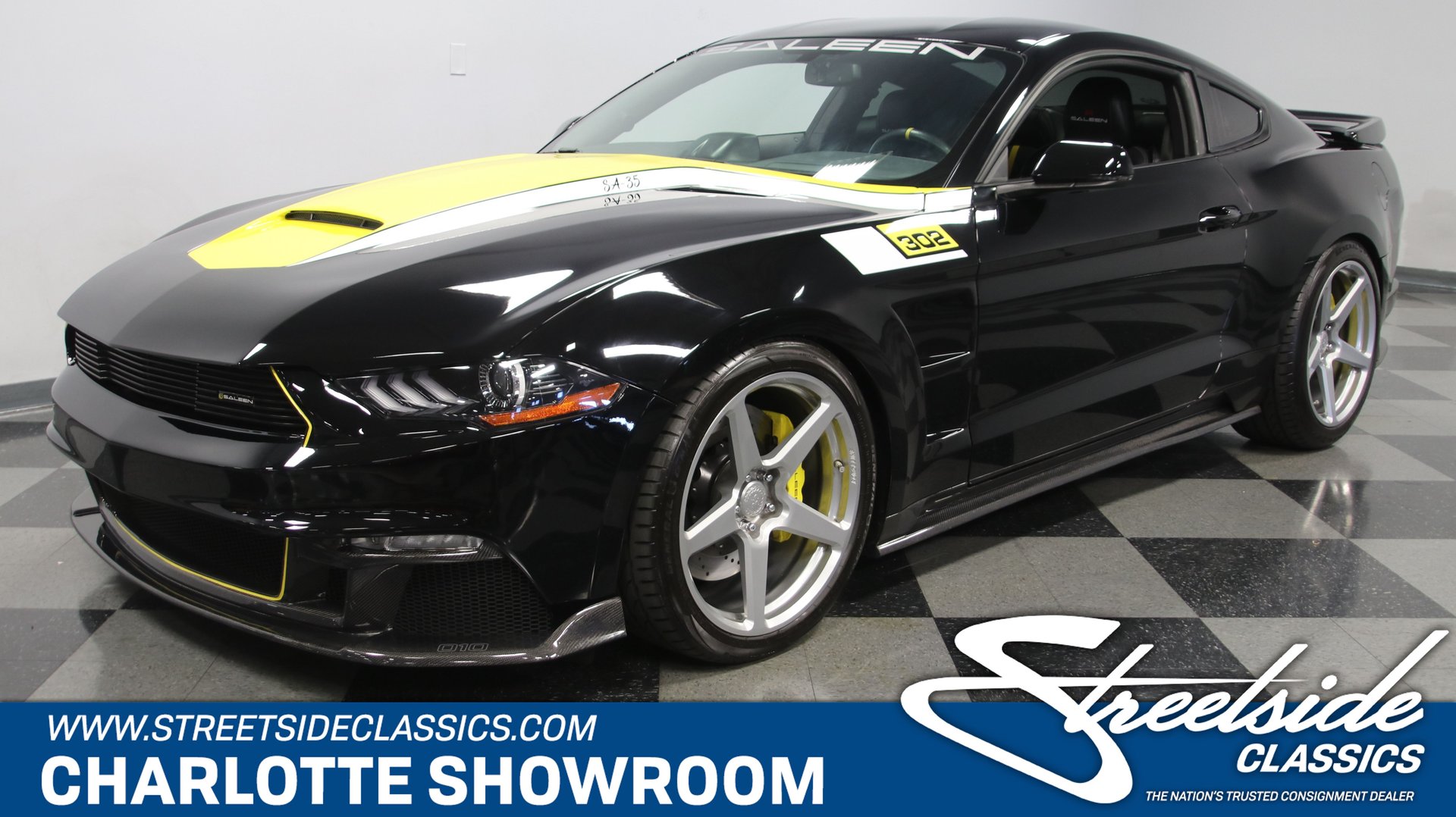 2019 ford mustang saleen 302 black label 35th anniversary