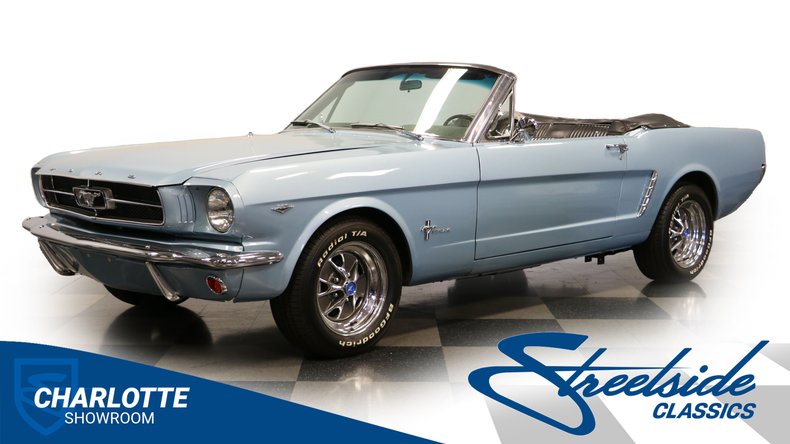 1965 Ford Mustang Convertible Blue