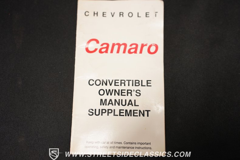 1991 Chevrolet Camaro 74