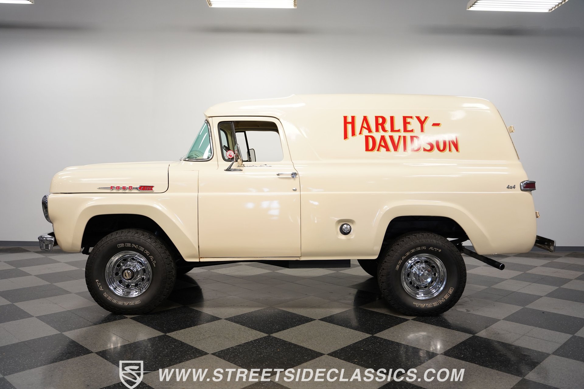 1960 ford panel delivery custom cab 4x4