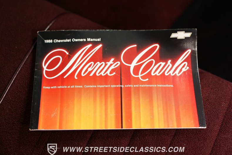 1988 Chevrolet Monte Carlo 72