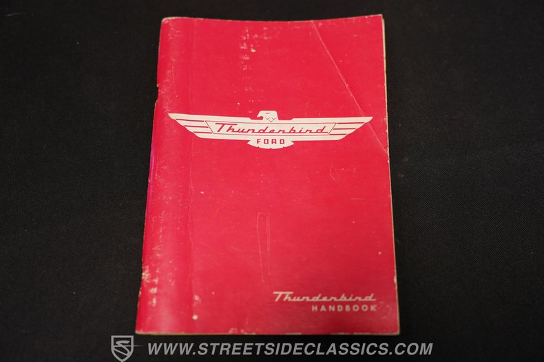 For Sale 1955 Ford Thunderbird Stock# 10001-CHA Fullscreen Grid Image 75