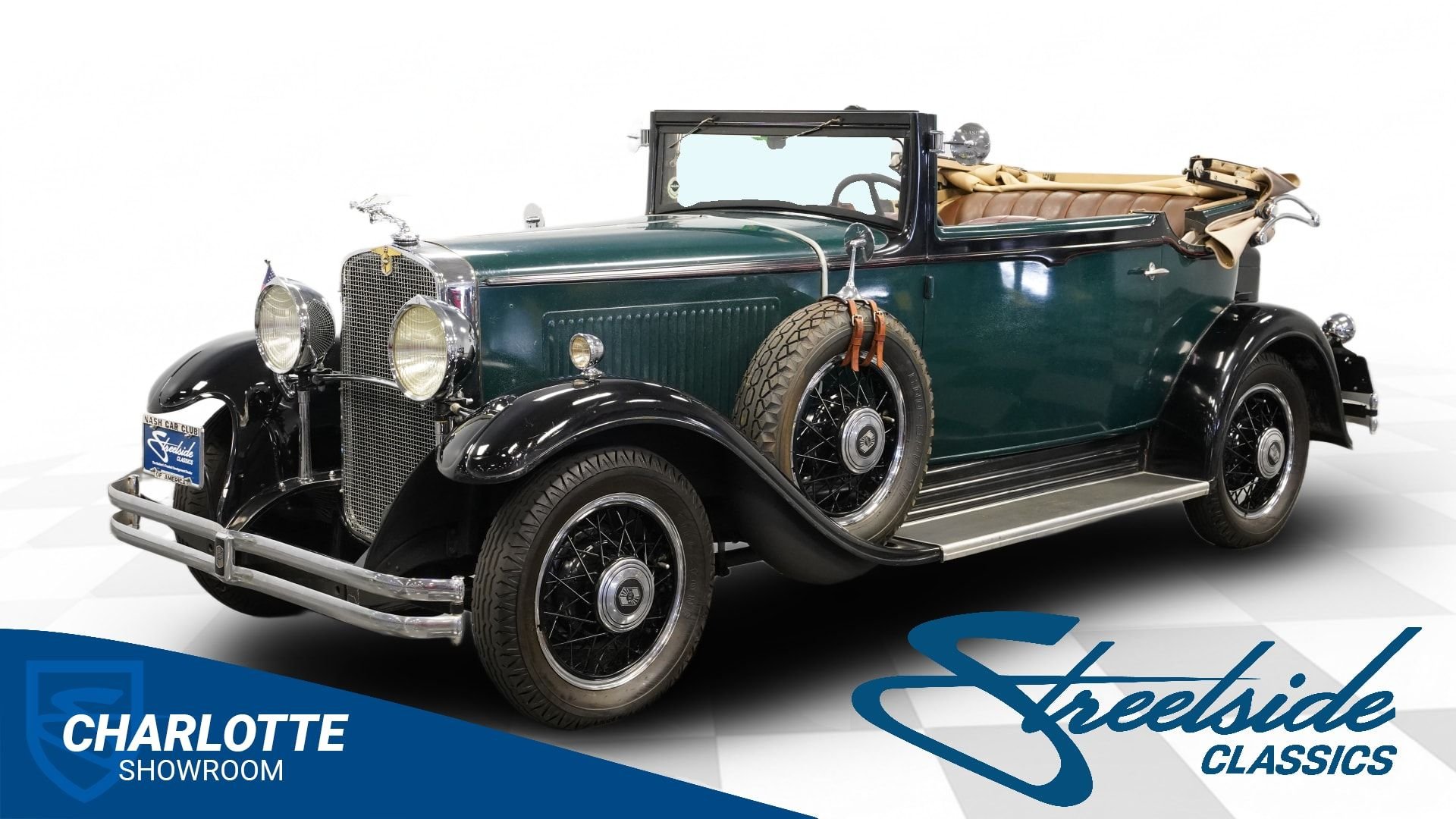 1931 nash model 488 convertible sedan