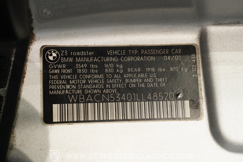 2001 BMW Z3 70