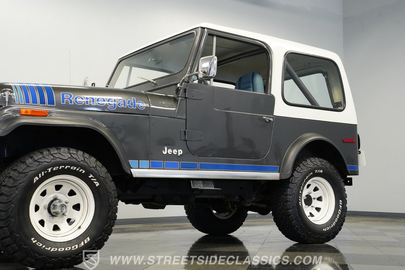 For Sale 1980 Jeep CJ7 Stock# 10420-CHA Fullscreen Grid Image 23