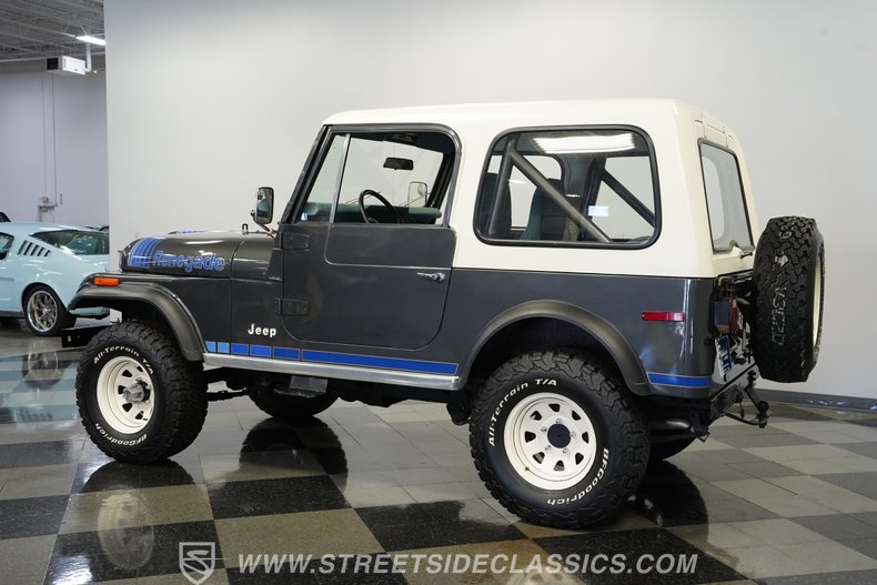 For Sale 1980 Jeep CJ7 Stock# 10420-CHA Fullscreen Grid Image 9