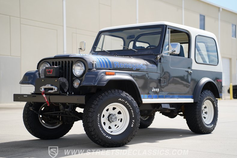For Sale 1980 Jeep CJ7 Stock# 10420-CHA Fullscreen Grid Image 79