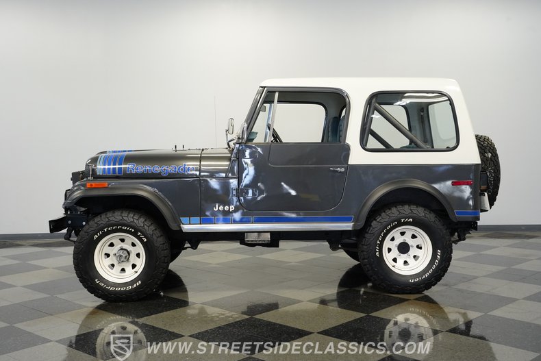 For Sale 1980 Jeep CJ7 Stock# 10420-CHA Fullscreen Grid Image 2