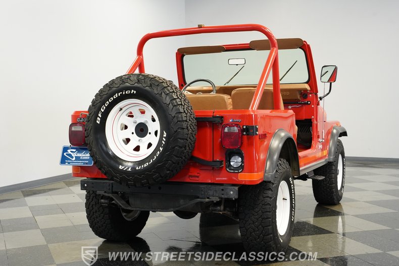 For Sale 1979 Jeep CJ7 Stock# 10421-CHA Fullscreen Grid Image 12