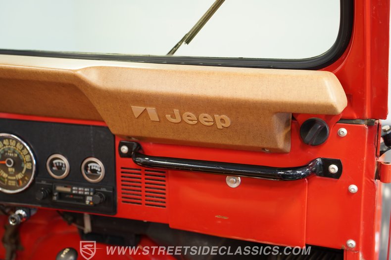 For Sale 1979 Jeep CJ7 Stock# 10421-CHA Fullscreen Grid Image 52