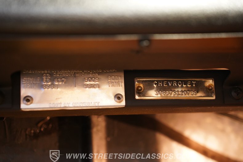 For Sale 1963 Chevrolet Corvette Stock# 10434-CHA Fullscreen Grid Image 71