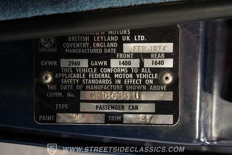 1974 Triumph TR6 75