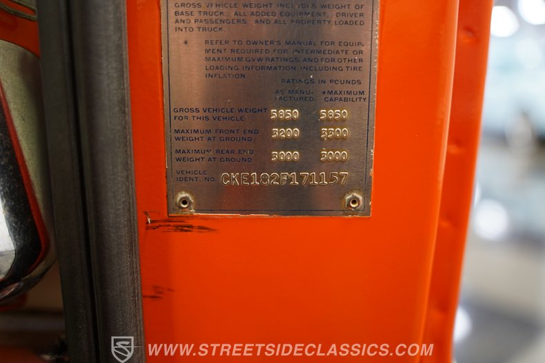 For Sale 1972 Chevrolet Blazer Stock# 10447-CHA Fullscreen Grid Image 76