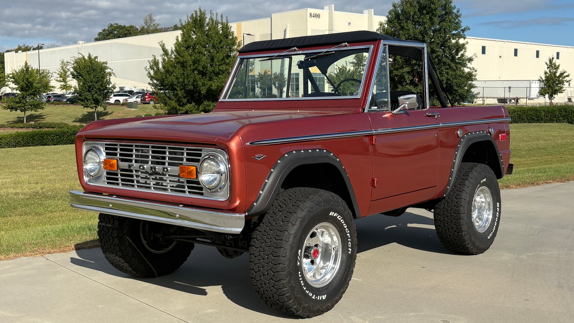 1972 Ford Bronco Half Cab