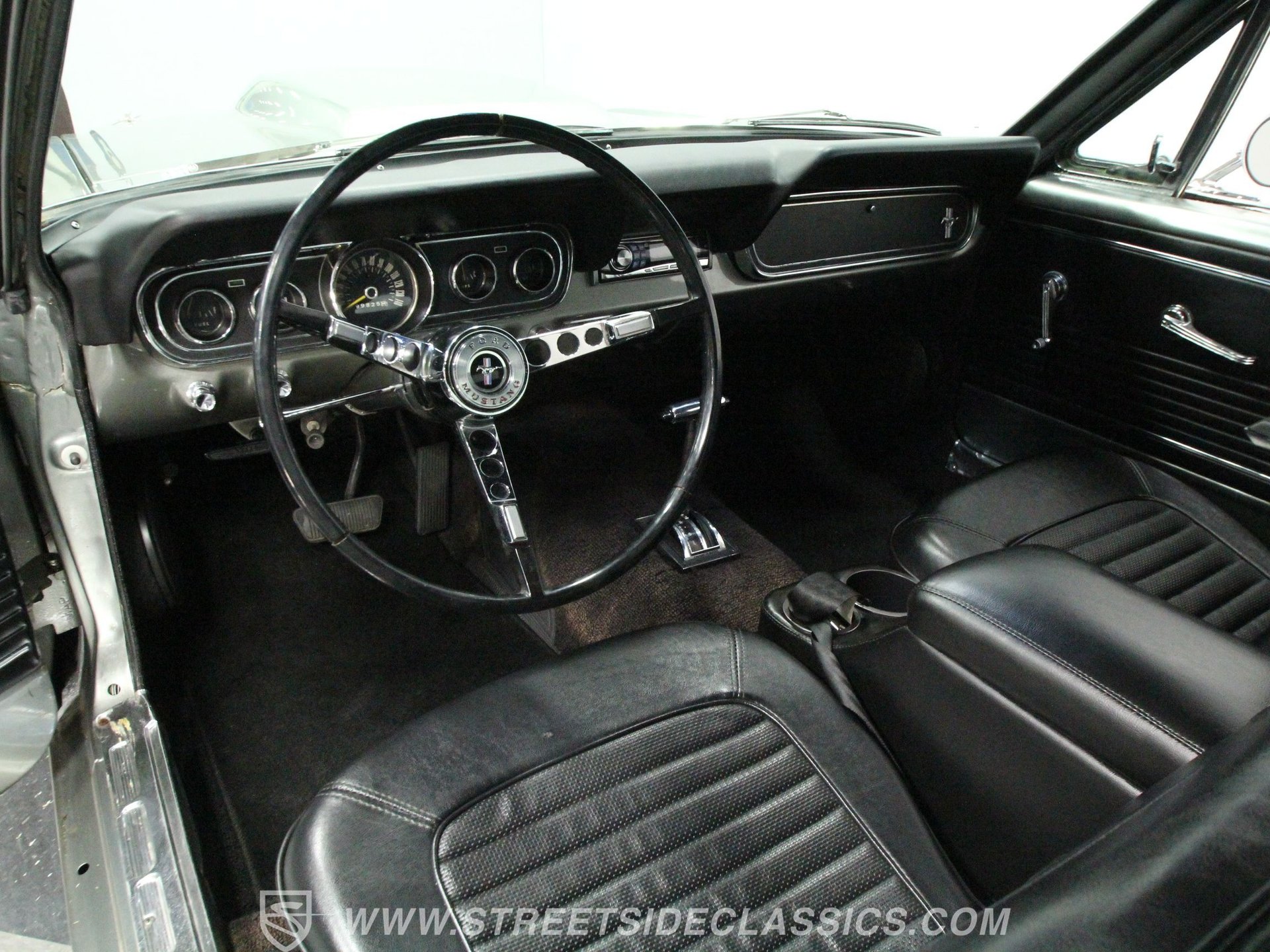 1965 Ford Mustang Shelby GT350 Recreation Black Steering Wheel Photo #108298495