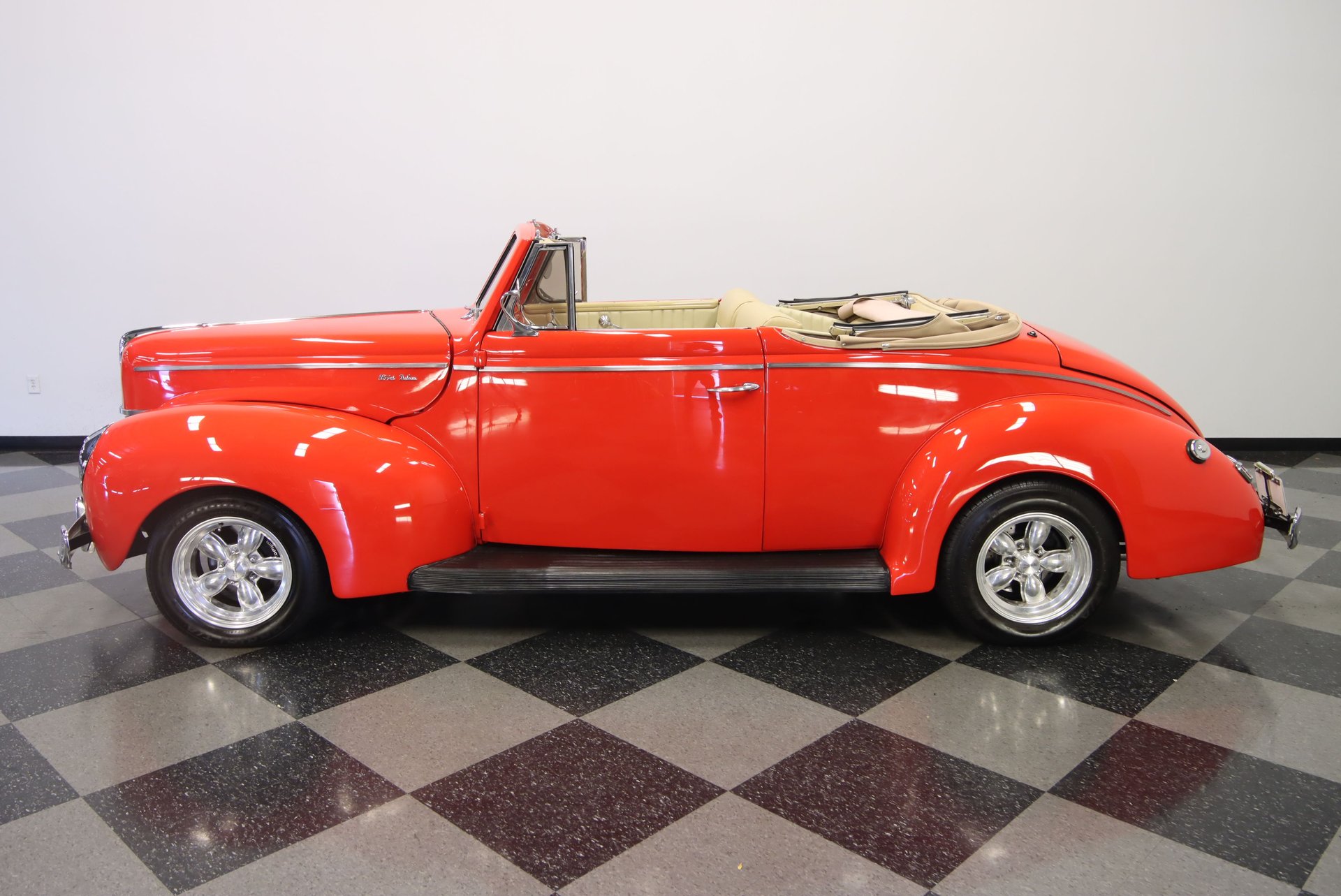 1940 ford deluxe convertible restomod