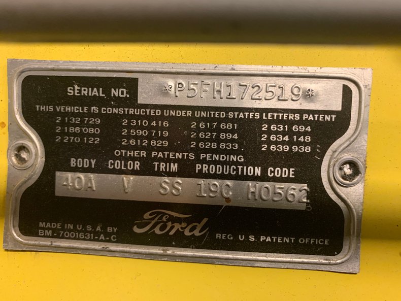 1955 Ford Thunderbird 60