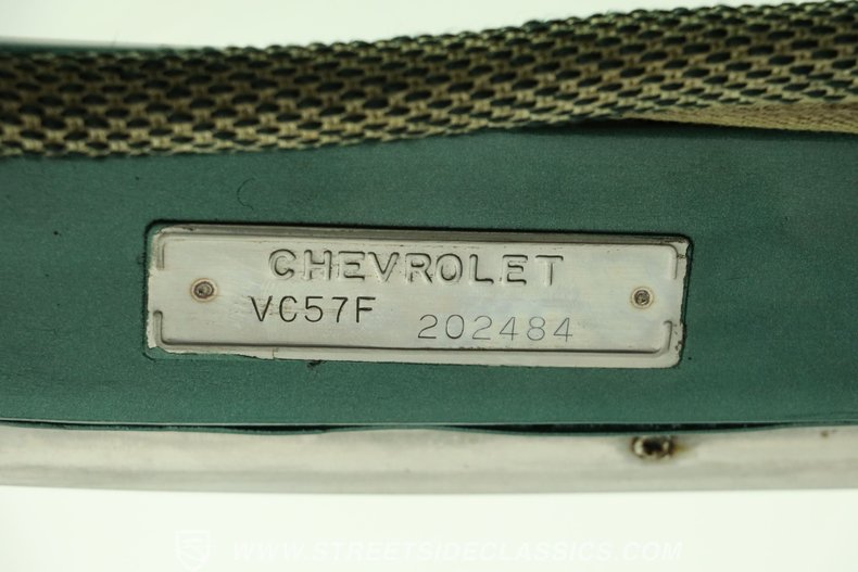 For Sale 1957 Chevrolet Bel Air Stock# 5863-TPA Fullscreen Grid Image 71