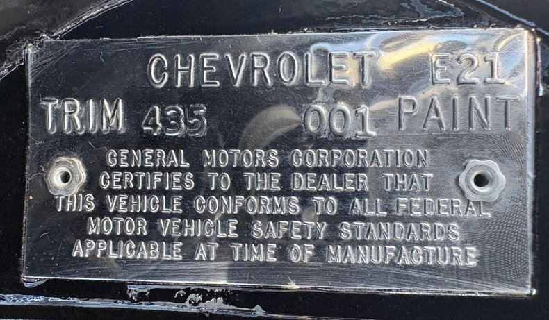1968 Chevrolet Corvette 65