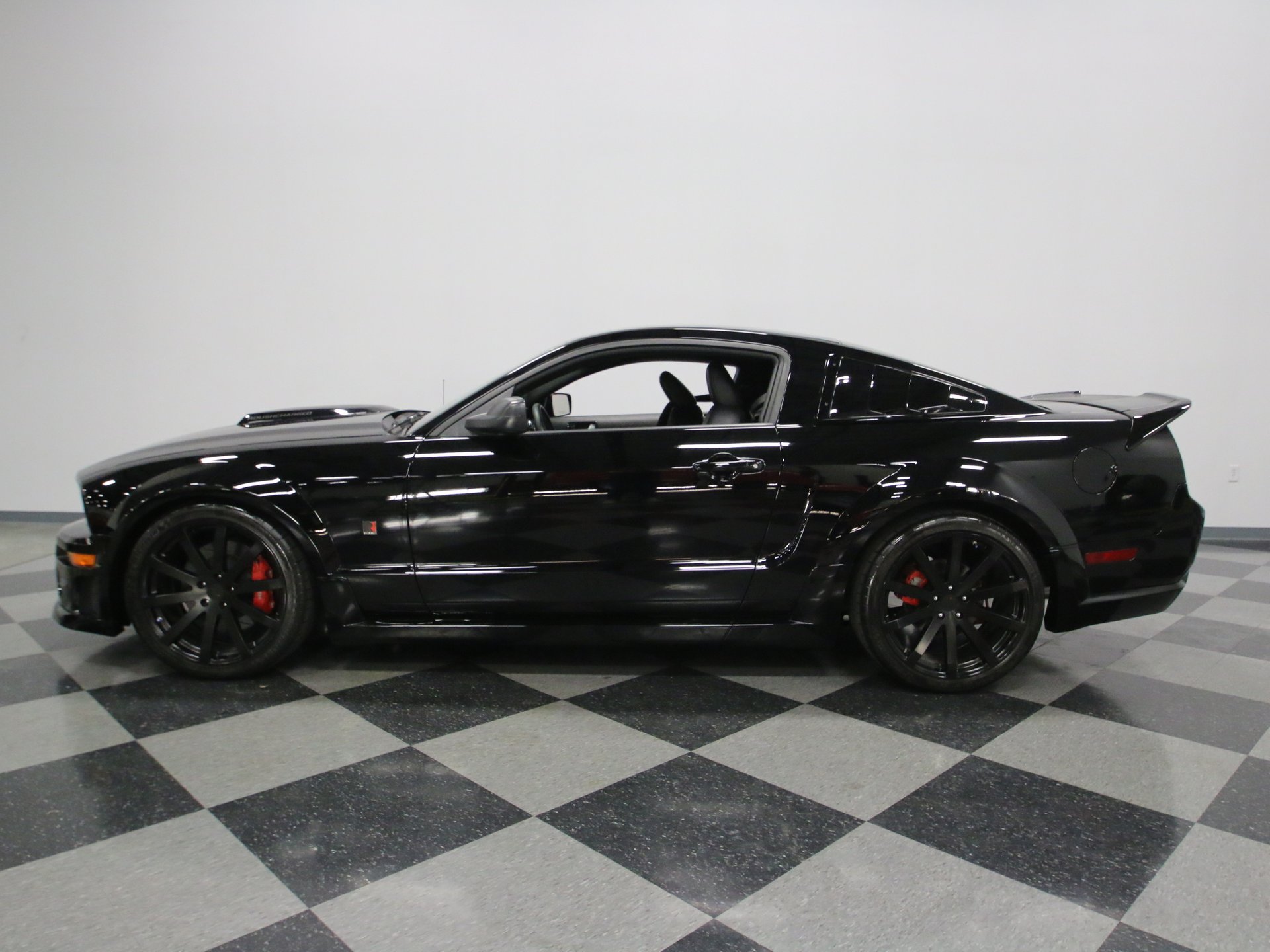 2009 ford mustang roush stage 3 black jack
