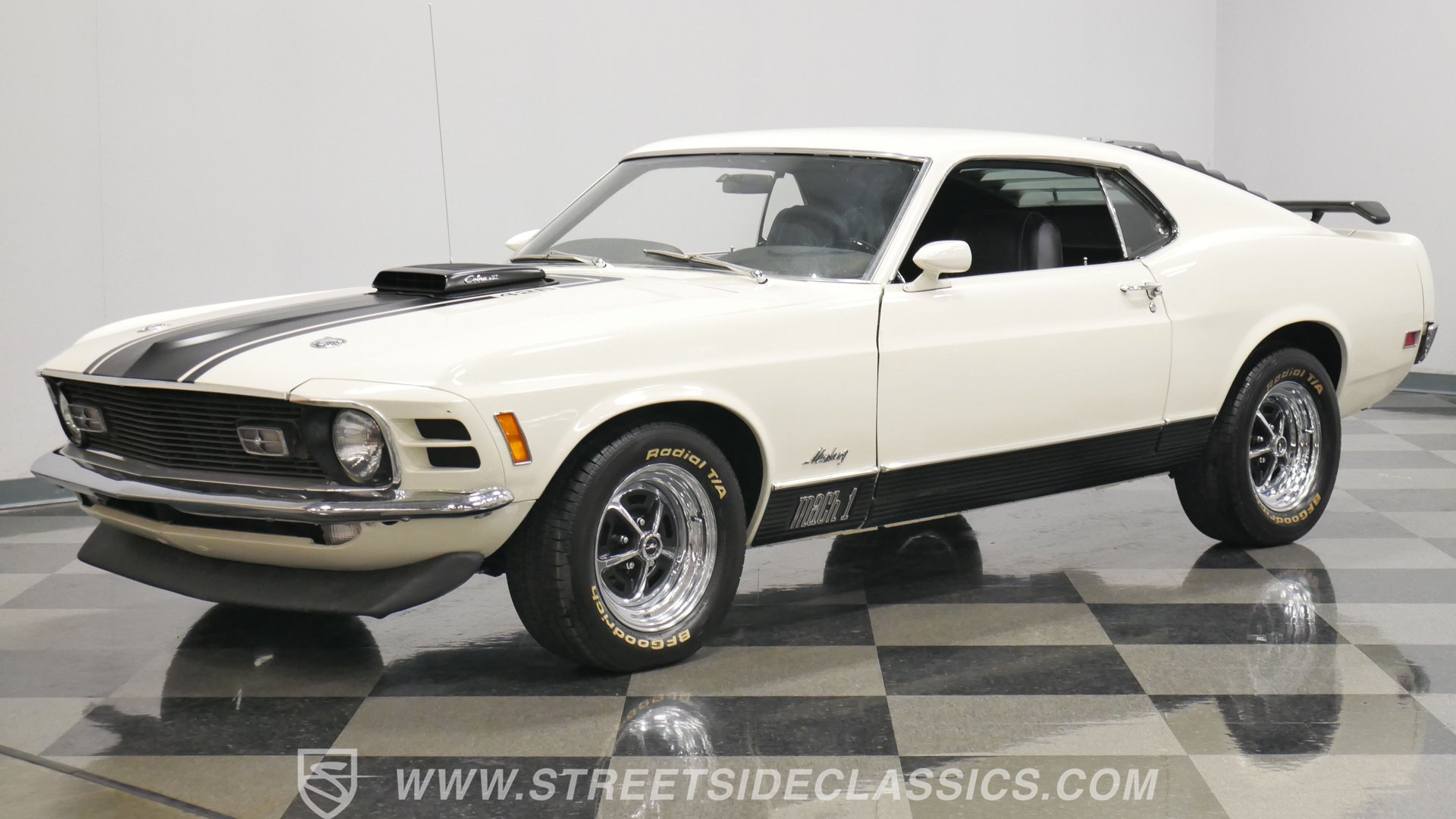 1970 Mustang Mach 1 White