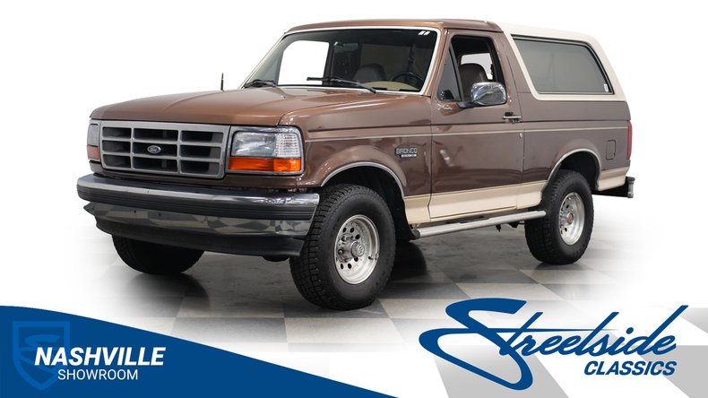 1993 Ford Bronco 4X4 Eddie Bauer 1