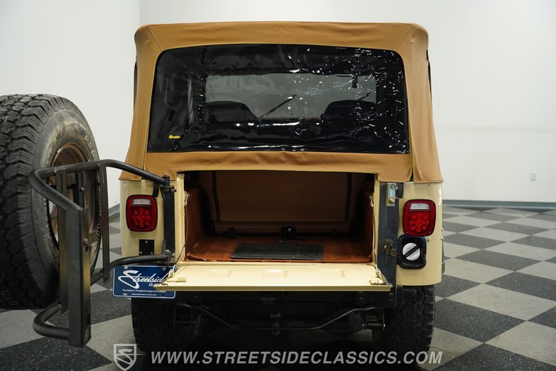 For Sale 1981 Jeep CJ7 Stock# 5060-NSH Fullscreen Grid Image 59