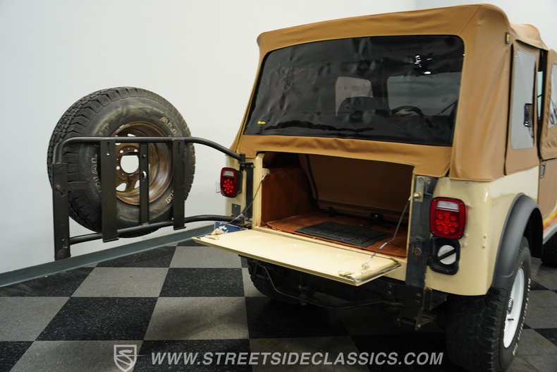 For Sale 1981 Jeep CJ7 Stock# 5060-NSH Fullscreen Grid Image 58