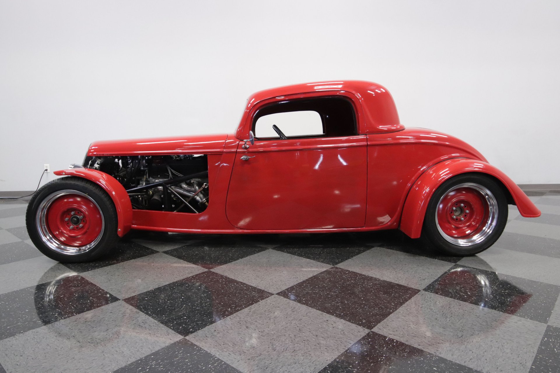 1933 ford 3 window factory five coupe