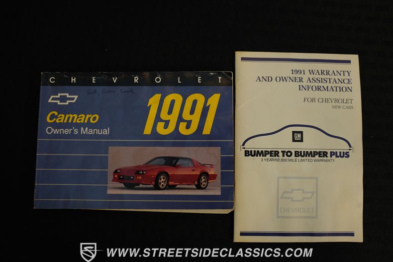1991 Chevrolet Camaro 63