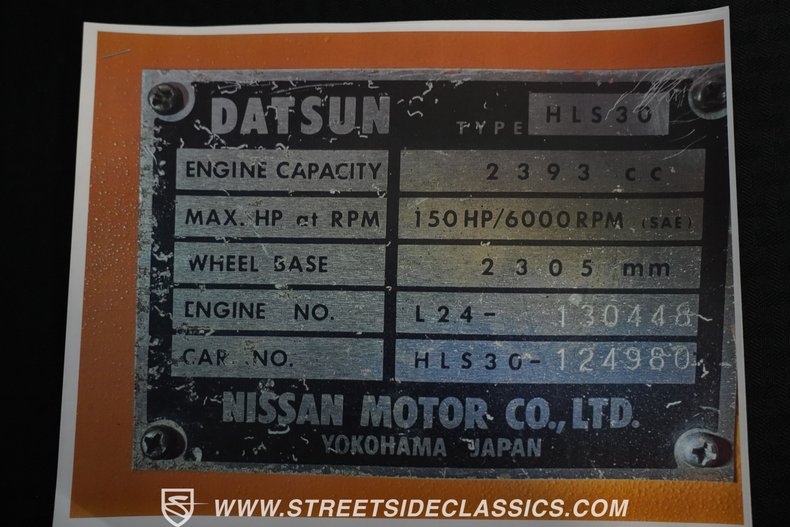 1973 Datsun 240Z 63