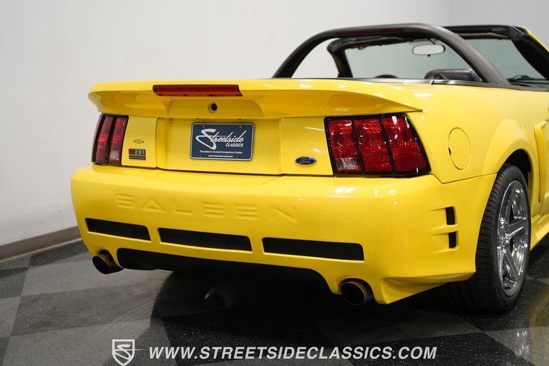 2001 Ford Mustang Saleen S281 Supercharged Convertible 26