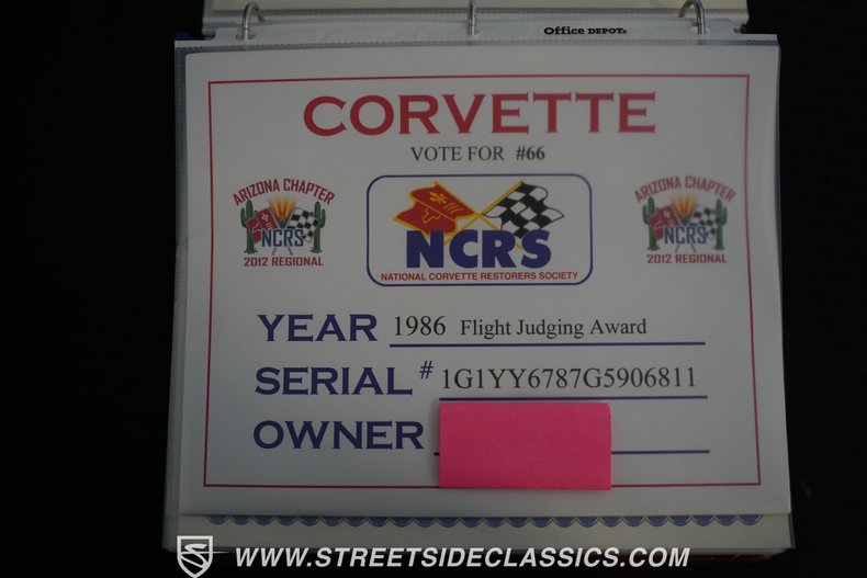 1986 Chevrolet Corvette 72