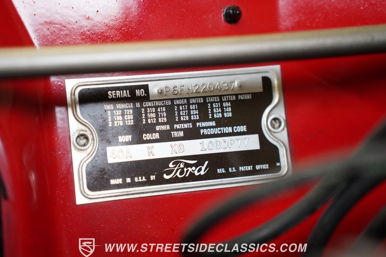 1956 Ford Thunderbird 62
