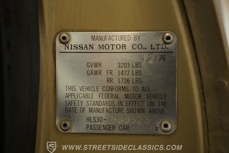 For Sale 1977 Datsun 280Z Stock# 5184-PHX Fullscreen Grid Image 111