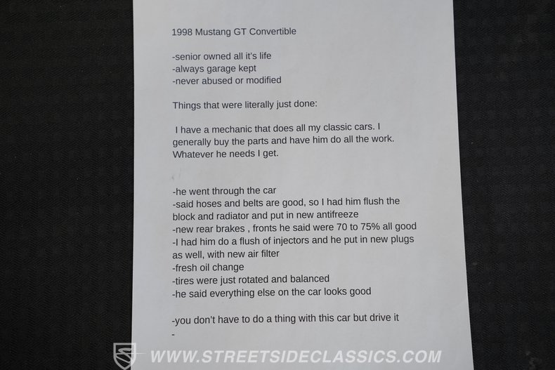 1998 Ford Mustang 106
