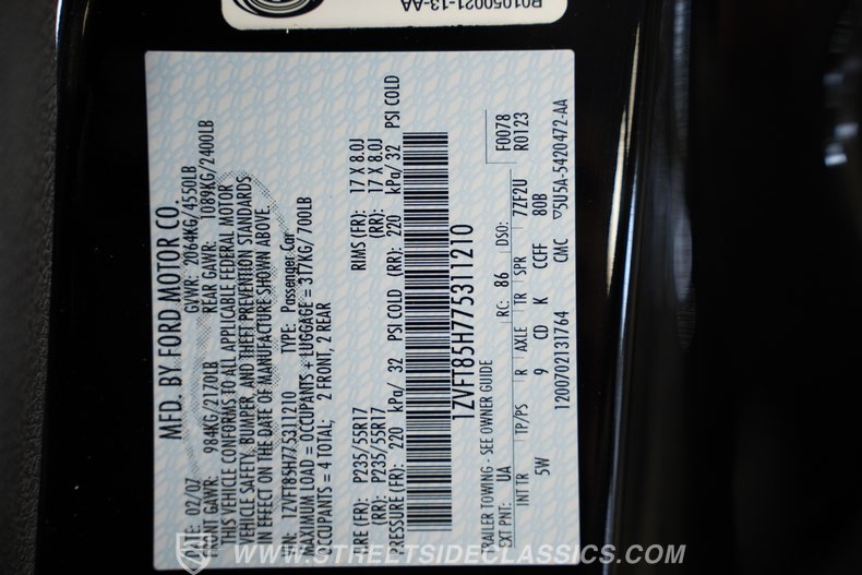 2007 Ford Mustang 114
